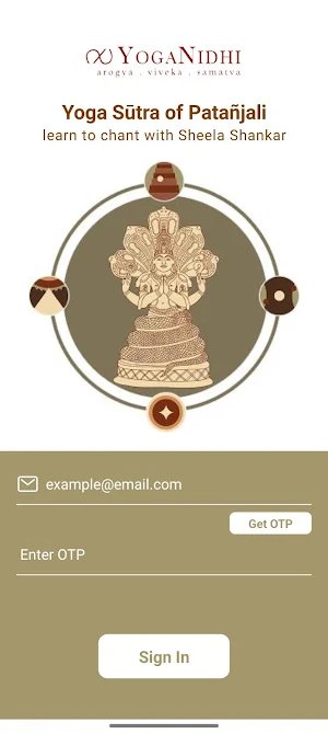 Yoga Sutra of Patanjali Screenshot 0