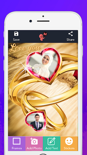 Lovely Ring Photo Frames Screenshot 3