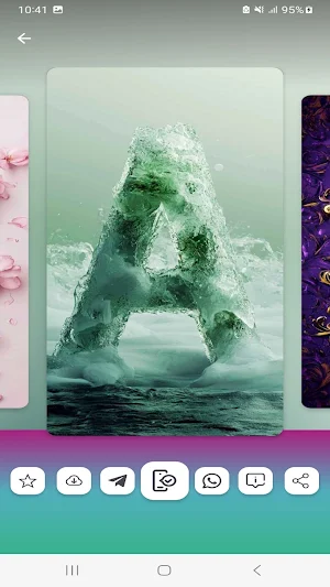 Alphabet Letter Wallpapers HD Screenshot 1