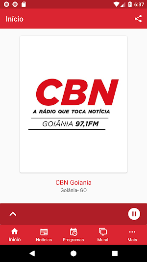 CBN Goiânia 97,1 Screenshot 1
