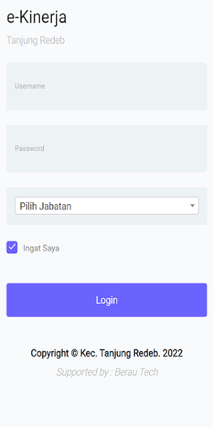 e-KINERJA Tanjung Redeb Screenshot 2