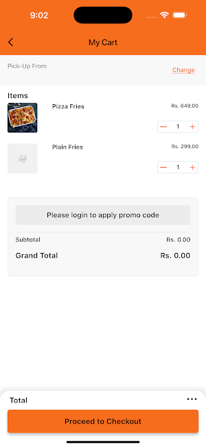 HotPlate Restaurant Screenshot 0
