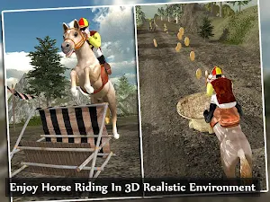 Horse Run 3D Jumping Games Screenshot 3