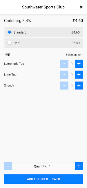 Southwater Sports Club Screenshot 2