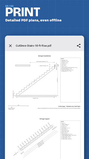 CutOnce - Builder's Calculator Screenshot 2