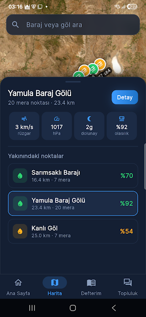 Merabul: Balık Tutma Noktaları Screenshot 3