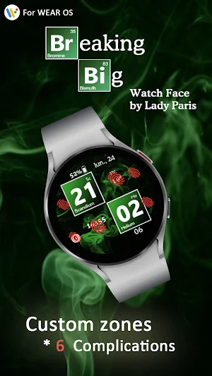 Breaking Big Watch Face Screenshot 1