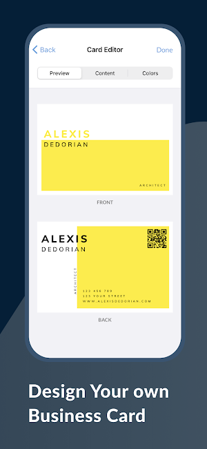 Business Cards from hub.cards Screenshot 3