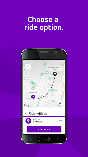 NYU Safe Ride Screenshot 2
