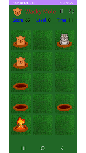 Wacky Mole Screenshot 2