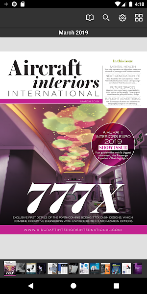 Aircraft Interiors Internation Screenshot 2