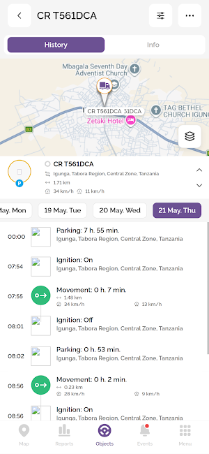 Mo Track Screenshot 2