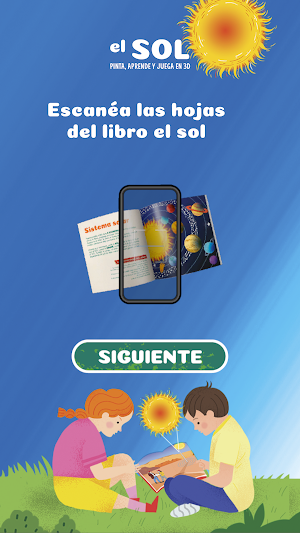 Sol en 3D con RA Screenshot 2