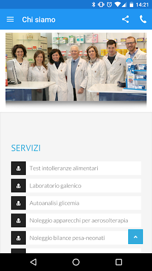 Farmacia Levorato Este Screenshot 2