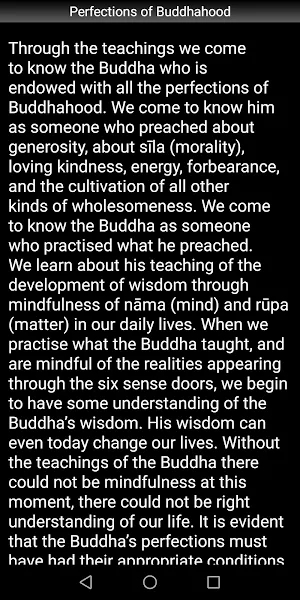 Perfections of Buddhahood Screenshot 2
