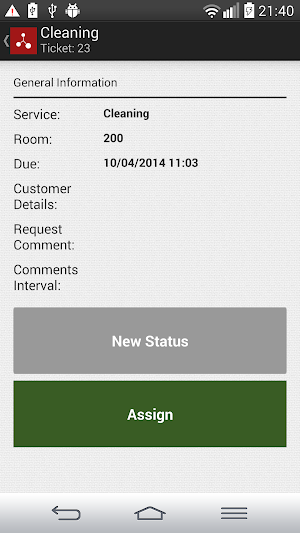 m-hospitality Task Manager Screenshot 3