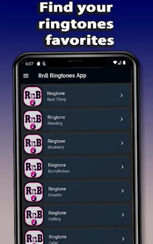 RnB App Ringtones Screenshot 1