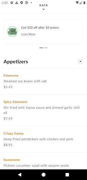 Wynn Sushi Box & Catering Screenshot 2