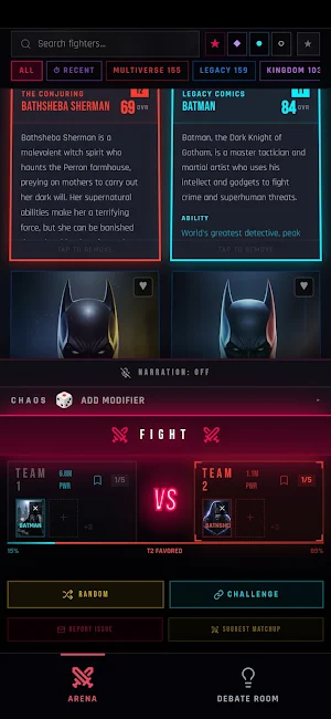AVA: Anyone vs Anyone Screenshot 2