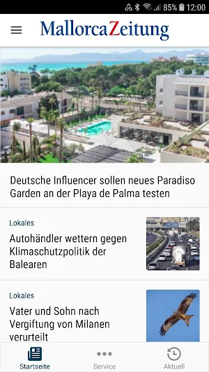 Mallorca Zeitung Screenshot 0