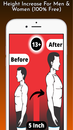 Height increase exercise Screenshot 1