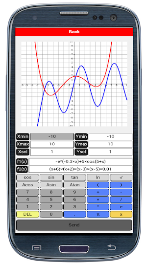 Maths calc/graph/table Pro Screenshot 3