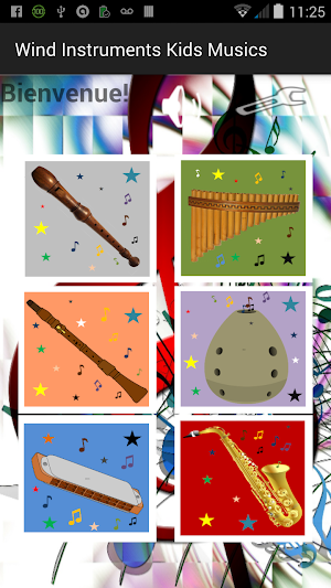 Wind Instruments Kids musics Screenshot 0
