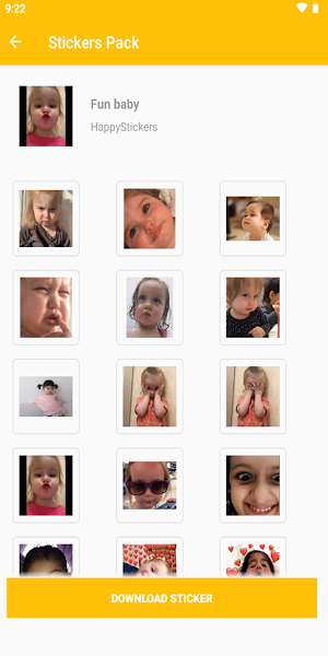 Baby Memes Stickers Screenshot 1