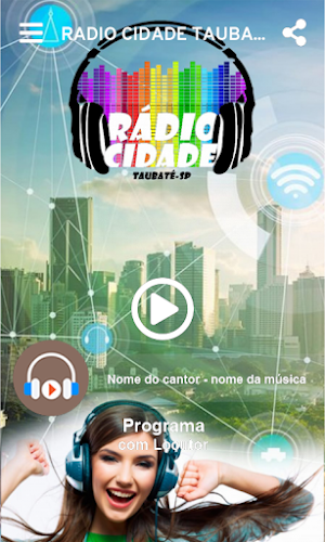 RÁDIO CIDADE TAUBATÉ Screenshot 1