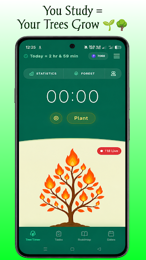 BusyTree : Gamified Pomodoro Screenshot 0