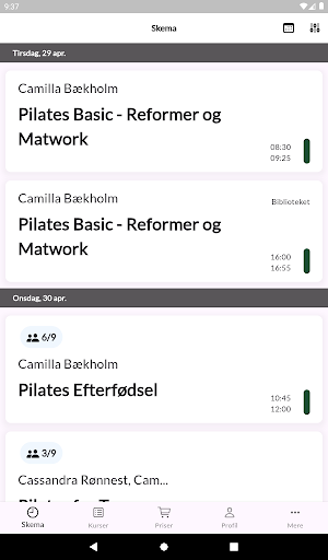 Njord Pilates Studio Screenshot 0