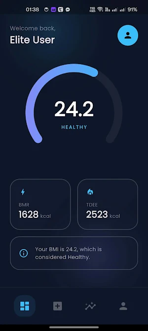 BMI Calculator Screenshot 0
