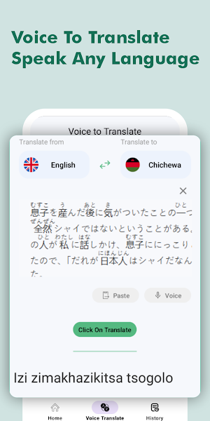 Talking Translator Language Screenshot 3