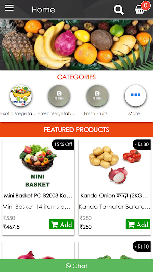 DEVELOPED INDIA (Fruits & Vegetables) Screenshot 3