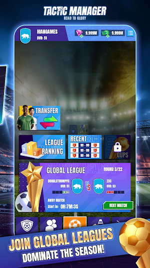 Tactic Manager: Road To Glory Screenshot 1