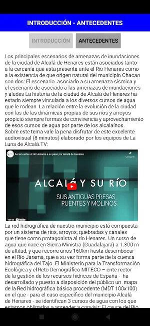 Inundaciones Alcala Screenshot 1