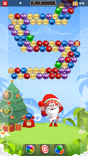 Christmas Santa : Bubble Shoot Screenshot 0