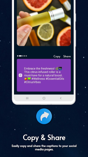 AI Caption Generator: CapUp AI Screenshot 3