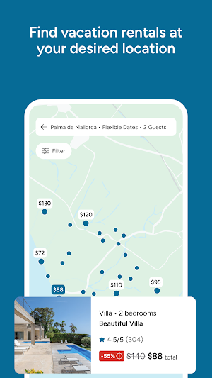 ferienhaus.de: Vacation Homes Screenshot 1