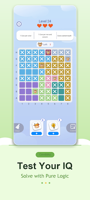 Cowdoku: Brain Puzzle Games Screenshot 3