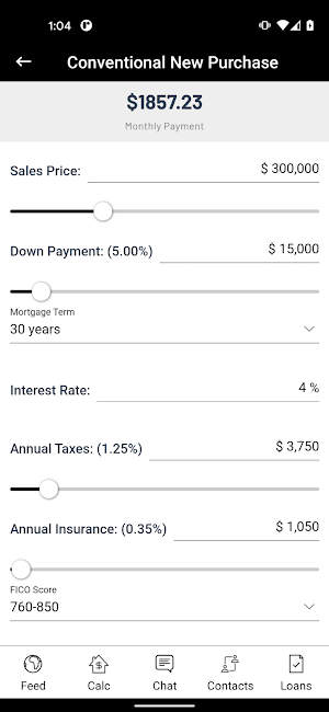 Aware Mortgage Screenshot 2