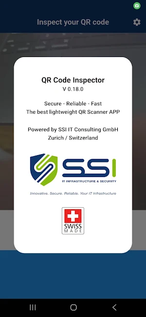 QR Code Inspector Screenshot 0
