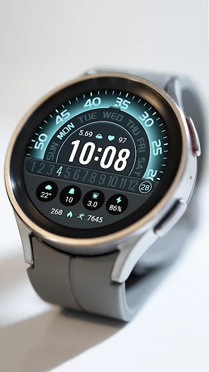 Luminous Turntable ZKin Watch Screenshot 2
