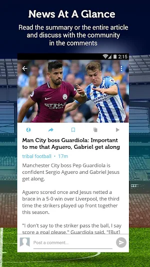 Unofficial Man City News Screenshot 3
