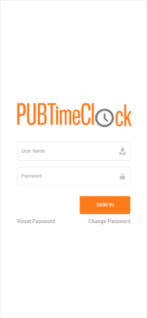 PUB Time Clock Screenshot 0