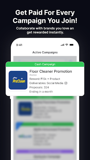 Reelax: Best Influencer App Screenshot 1