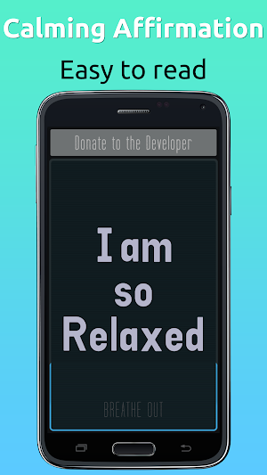 Breathing Gratitude - Read Relaxing Affirmations Screenshot 2