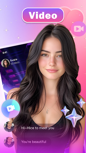 HypeLink - Live video chat Screenshot 1