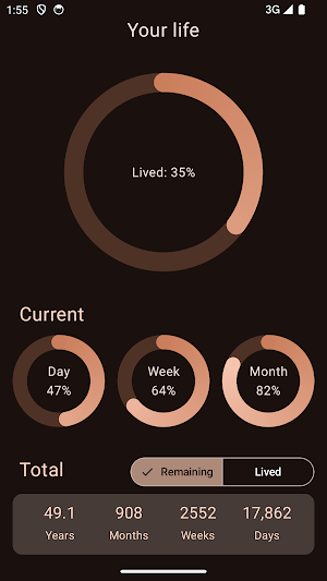 Memento Mori: Stoic Calendar Screenshot 1