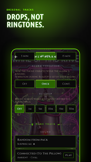 TechnoWake: Techno Alarm Clock Screenshot 2